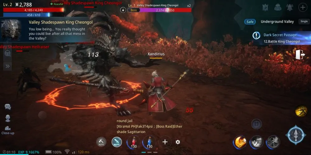 lancer pve mir4