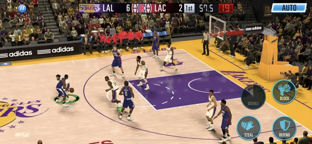 nba 2k mobile double team