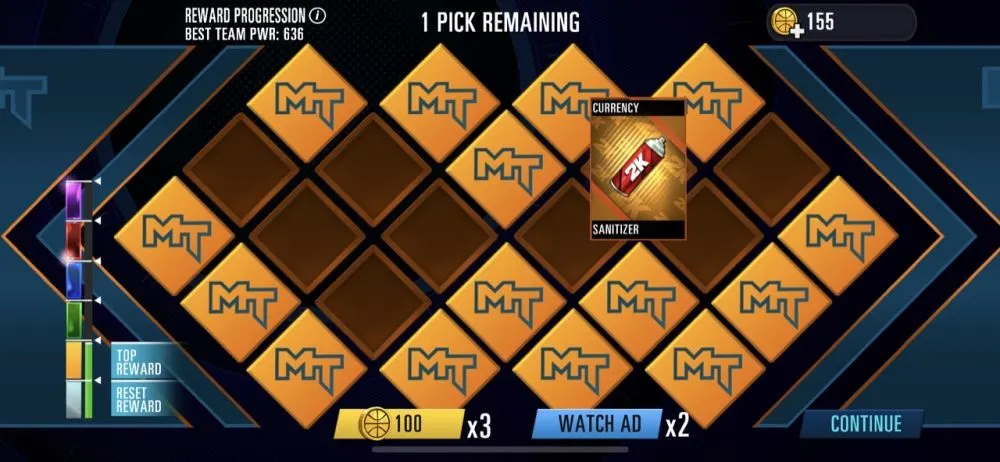 nba 2k mobile sanitizer