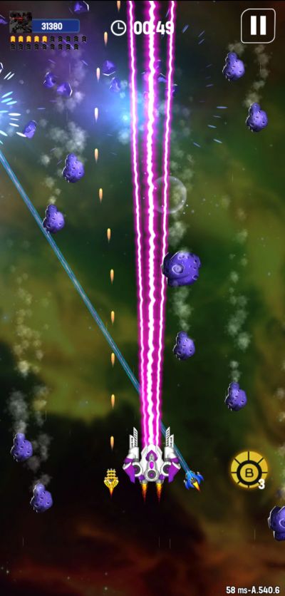 space shooter galaxy attack uss hunter