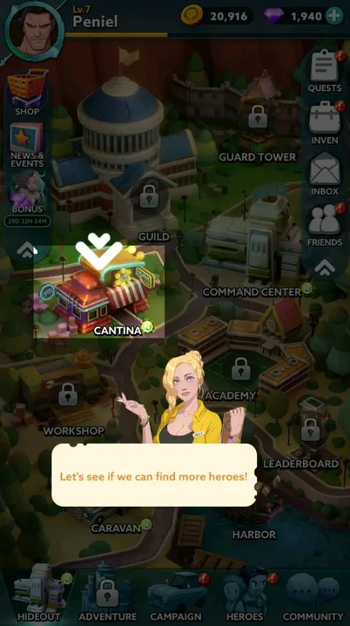 undead world hero survival cantina