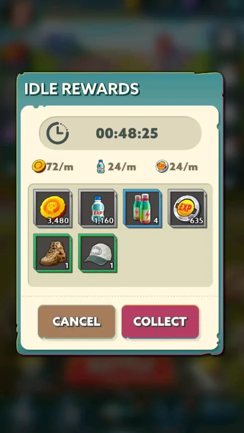 undead world hero survival idle rewards