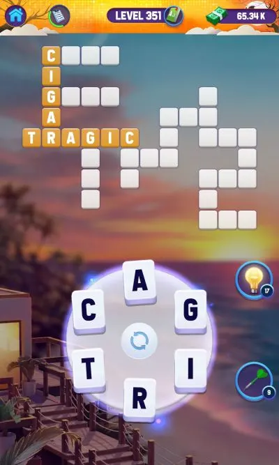 words of fortune level 351 answer