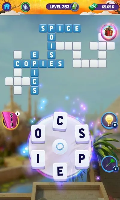 words of fortune level 353 answer