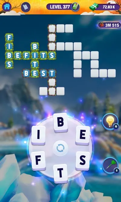 words of fortune level 377 answer