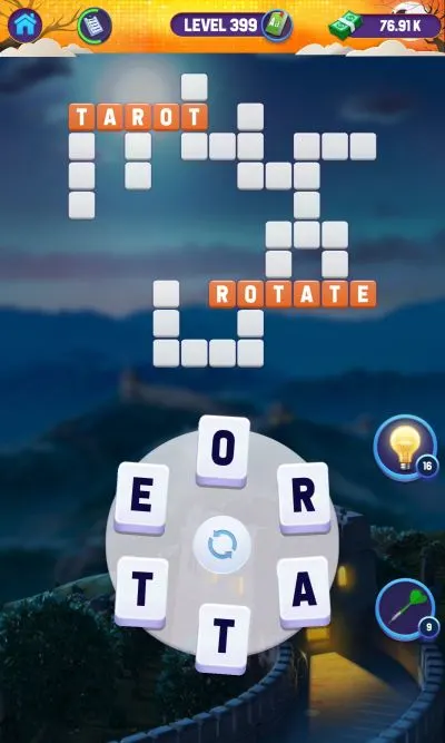 words of fortune level 399 answer