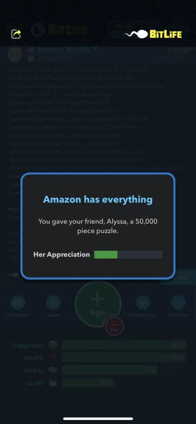 bitlife puzzle