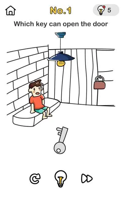 brain out escape room challenge level 1 answer