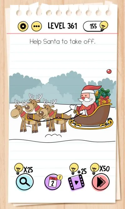 brain test level 361 answer