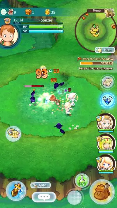 fantasy life online combat