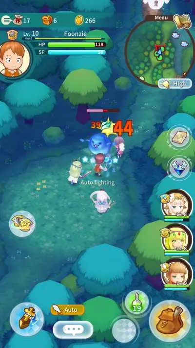 fantasy life online fight