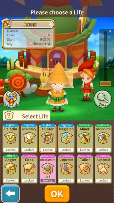 fantasy life online hunter