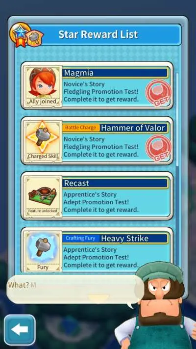 fantasy life online stat reward list