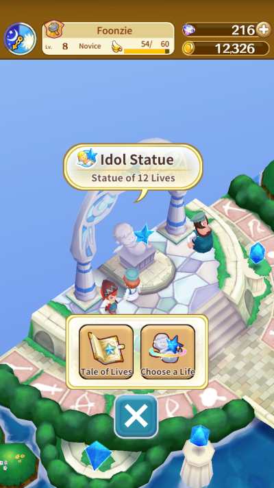 fantasy life online star statue