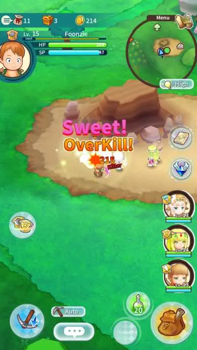 fantasy life online sweet spot