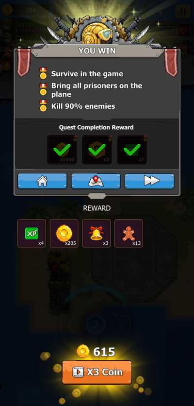 jackal squad quest completion reward