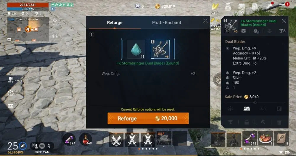 reforging gear in lineage2m