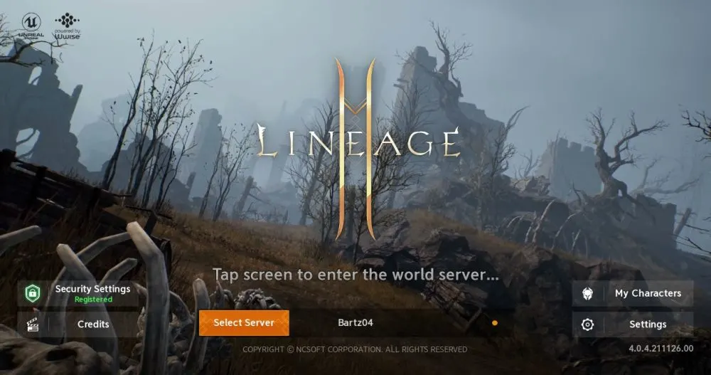 lineage2m security settings