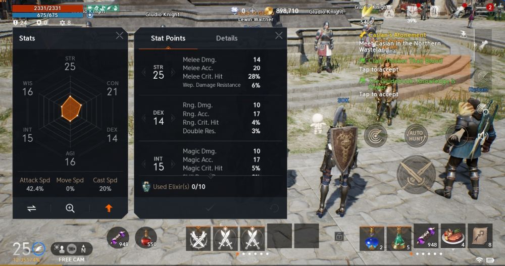 lineage2m stats
