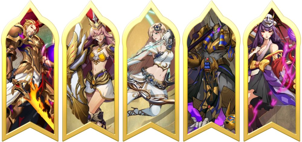 mythic heroes shining darkness team
