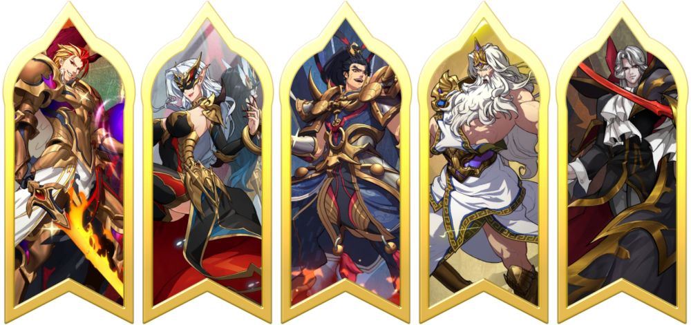 mythic heroes villains of the story team