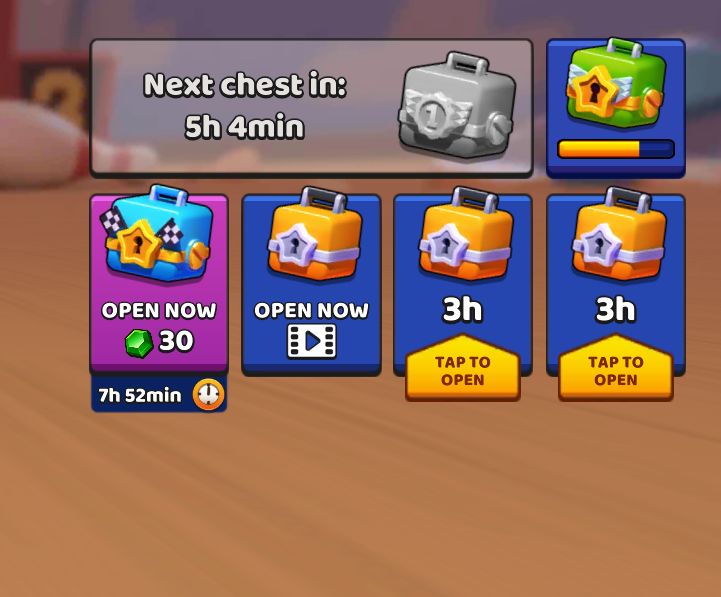 nitro jump racing chest cluster