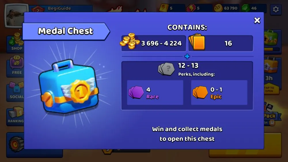 nitro jump racing medal chest