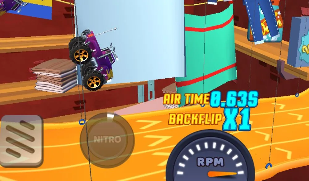 nitro jump racing stunt backflip