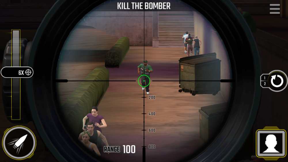 pure sniper bomb run