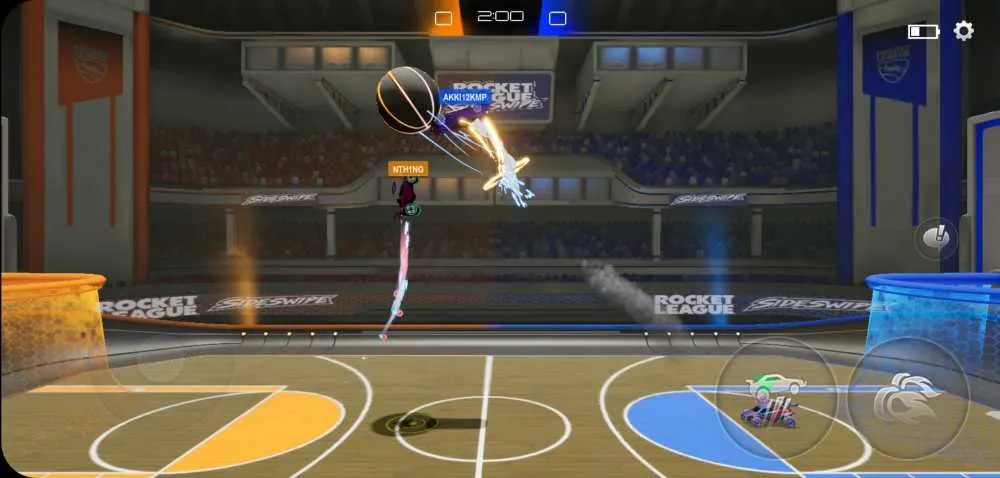 rocket league sideswipe hoops