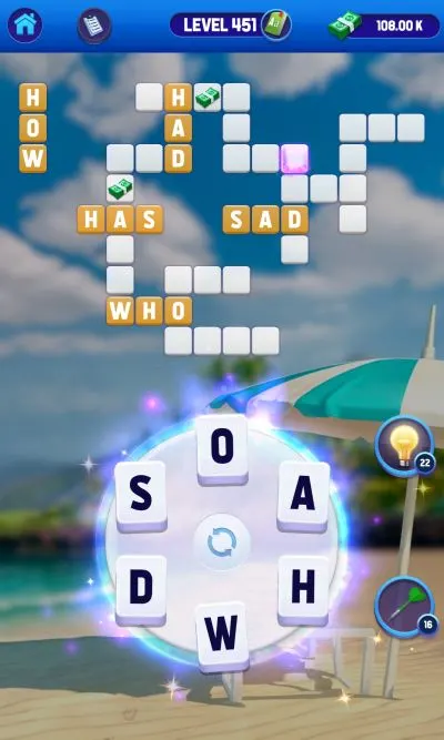 words of fortune level 451 answer