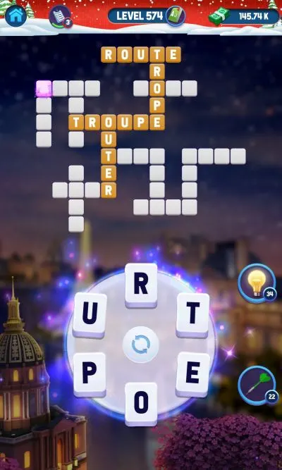 words of fortune level 574 answer