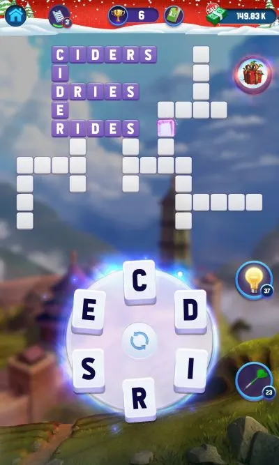 words of fortune level 587 answer