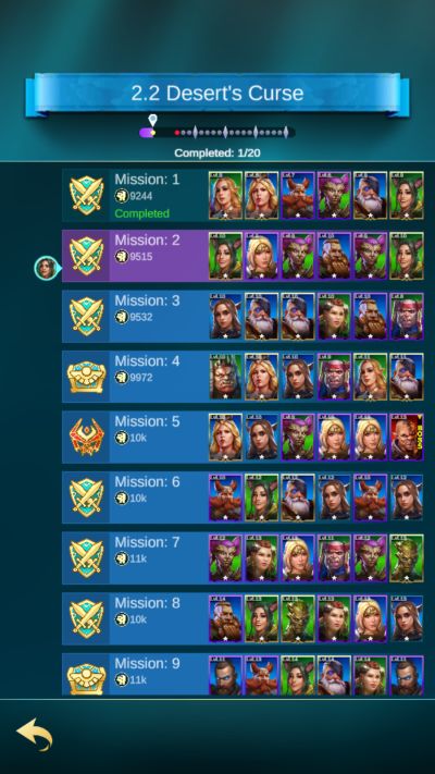 blitz rise of heroes chapter check