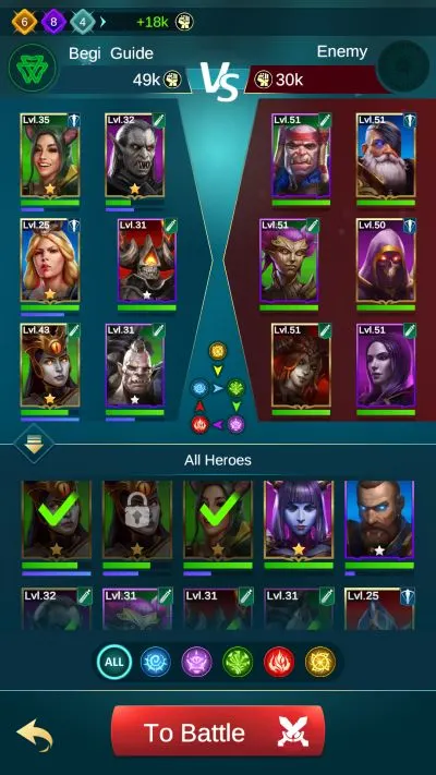blitz rise of heroes front slots