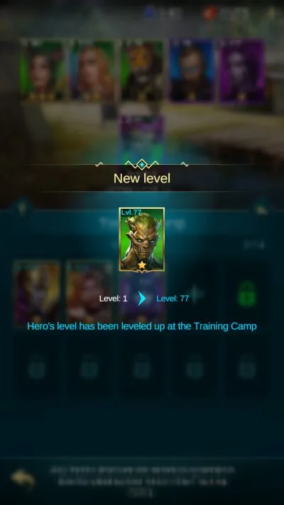 blitz rise of heroes training camp karn