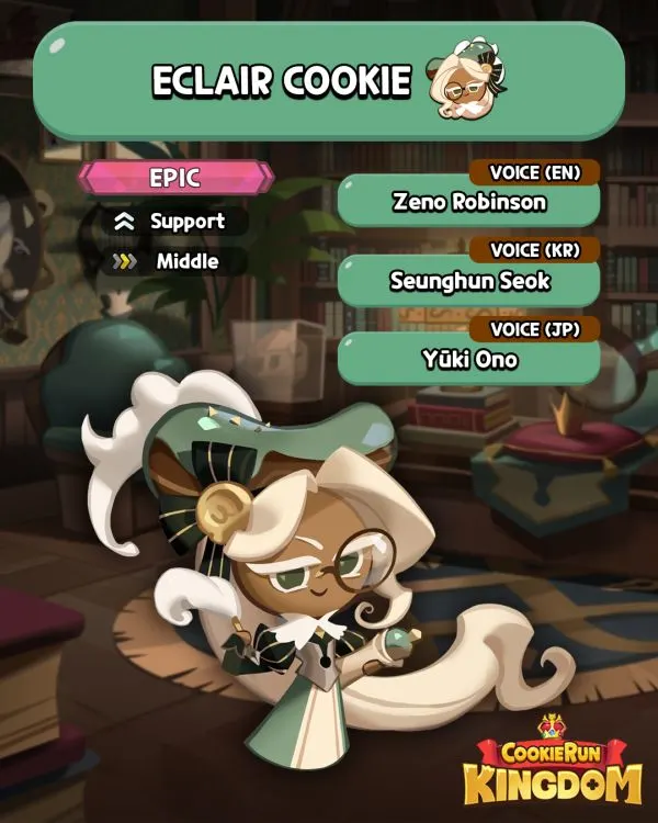 cookie run kingdom eclair cookie