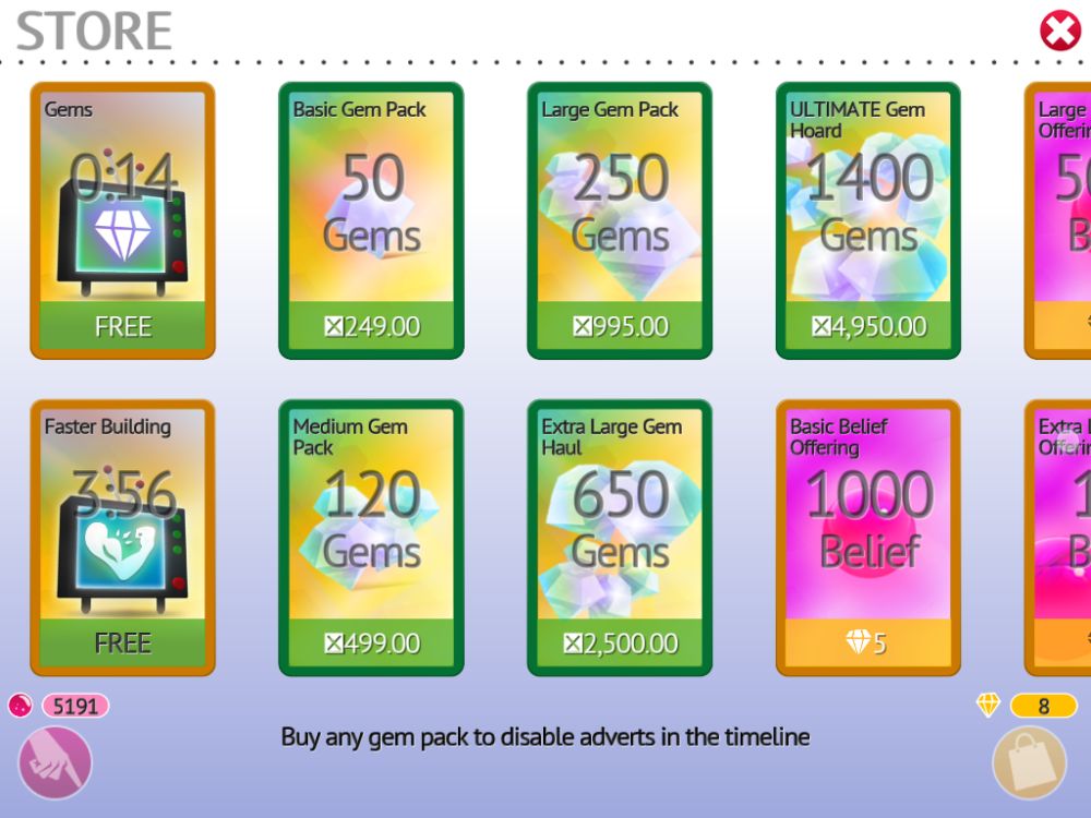 godus store