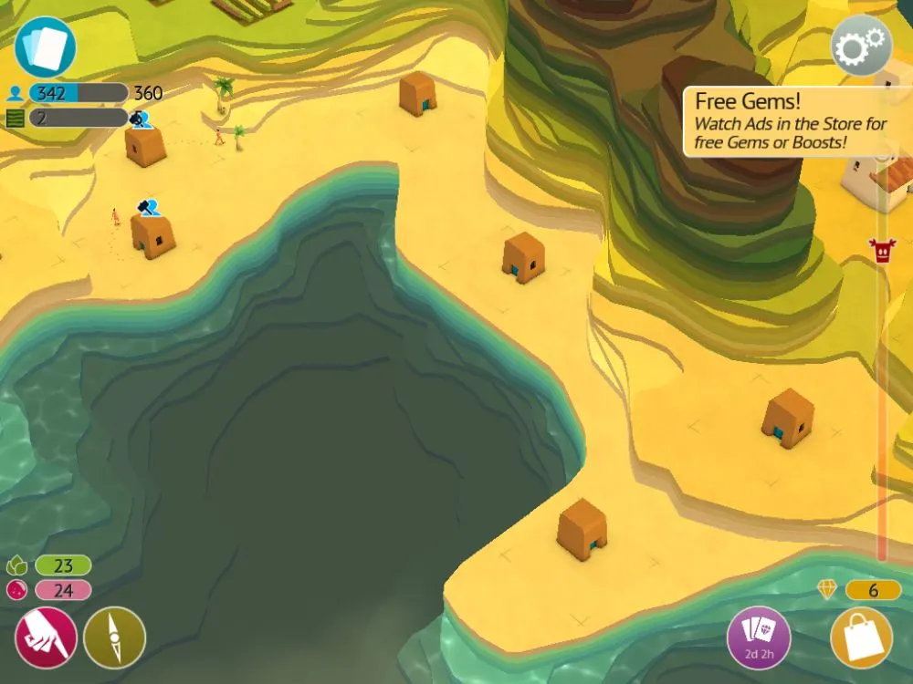 godus beach hopping