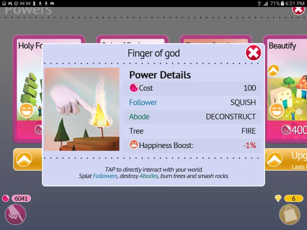 godus finger