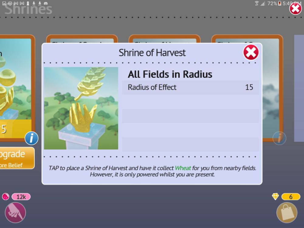 godus shrine of harvest