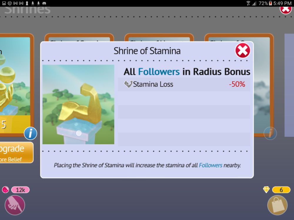 godus shrine of stamina