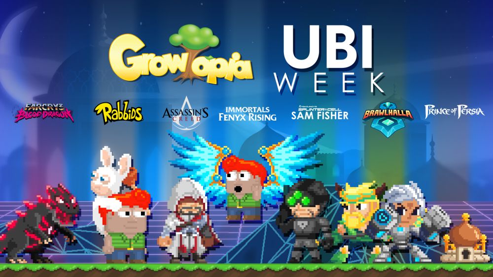 growtopia's ubiweek crossover event