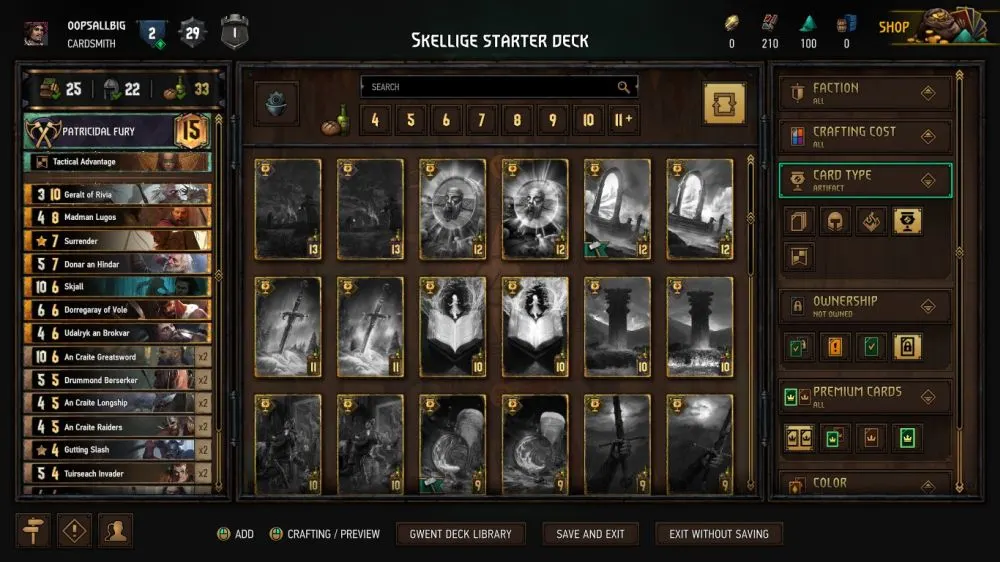 gwent build