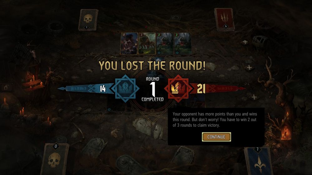 losing in gwent