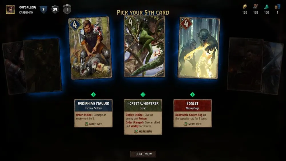 gwent pick