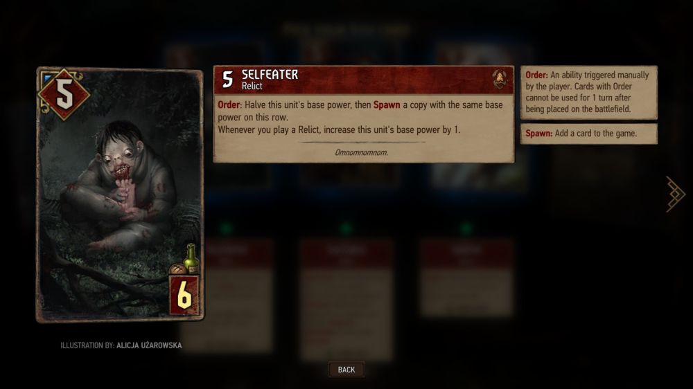 gwent selfeater 