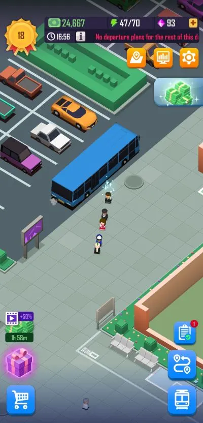 idle railway tycoon ad boosts