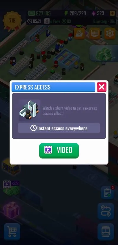 idle railway tycoon express access
