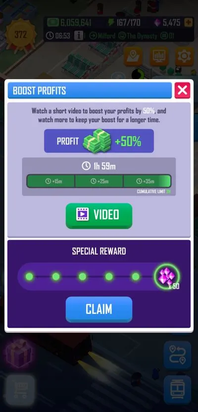 idle railway tycoon profit boost